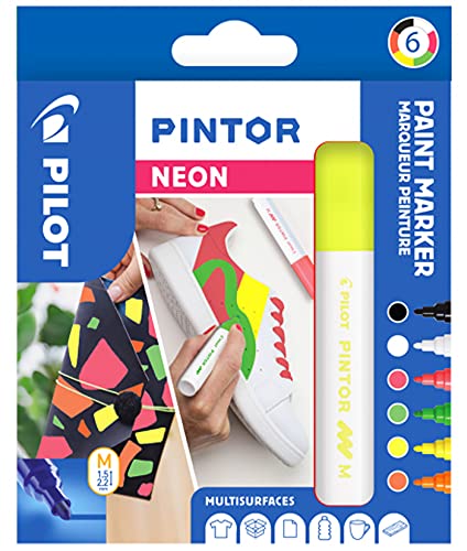 Marqueurs peinture Pintor Pilot une encre opaque haute densité fluo
