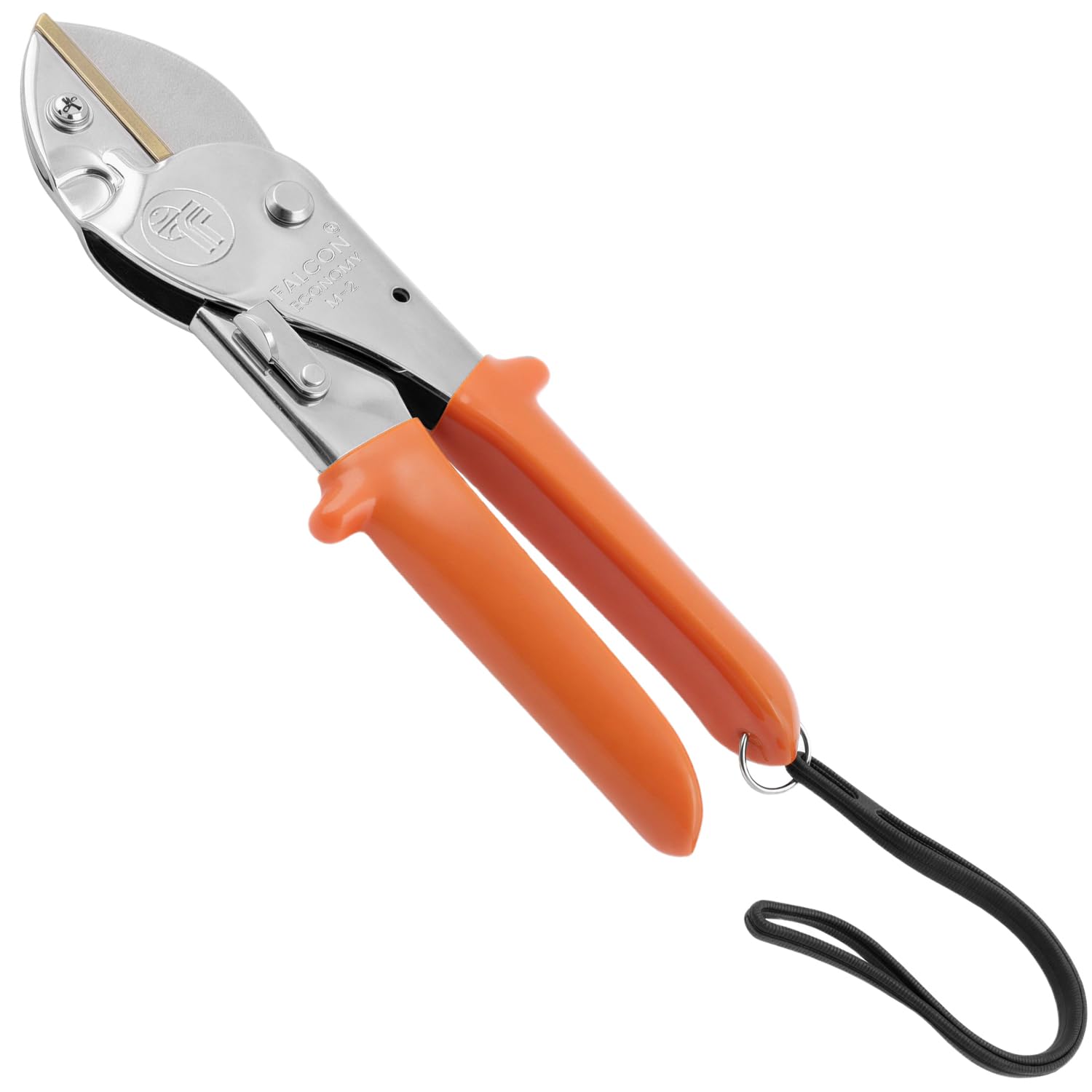 Falcon Pruning Secateurs - Economy M-2(Total Length 200 Mm, Steel Handle with PVC Grip)