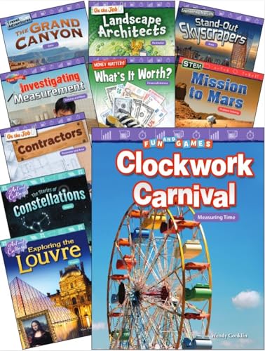 Measurement, Data and Geometry for Third Grade, 10-Book Set (Mathematics in the Real World)