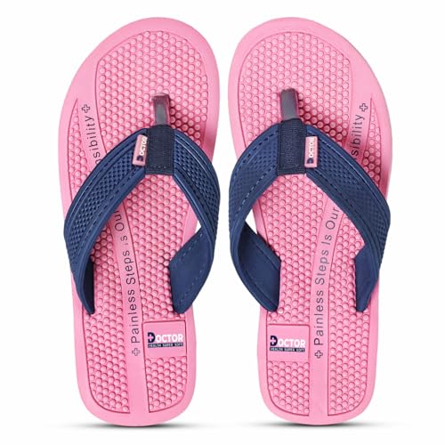 Image of DOCTOR HEALTH SUPER SOFT Women & Acupressure Slippers | Flip-Flops | Women & Girls Slippers | Comfortable & Lightweight | Soft Foot Massager | All Day Wear Acupressure Slipper