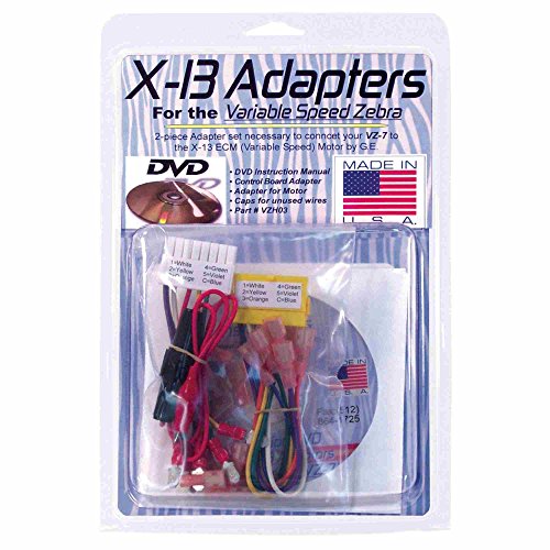 Zebra Instruments , X-13 & Evergreen Motor Adapters (with DVD) for the Variable Speed Zebra