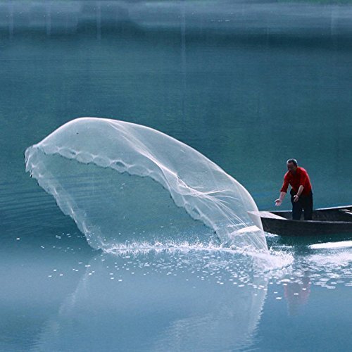 Fishing Net Tire Line Saltwater Fishing Cast Net/with Aluminum