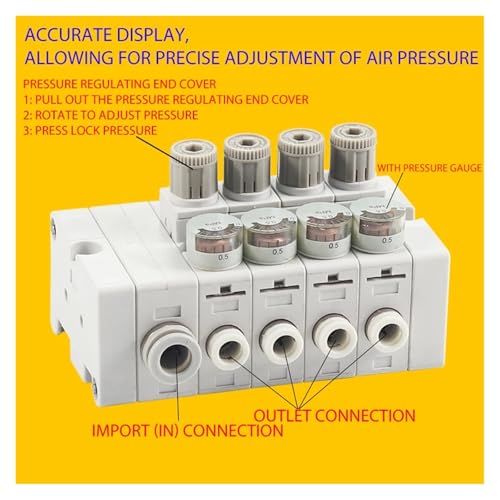 Réduire la surpression pneumatique : micro-vanne ARM5AA2-320-A stable - 4
