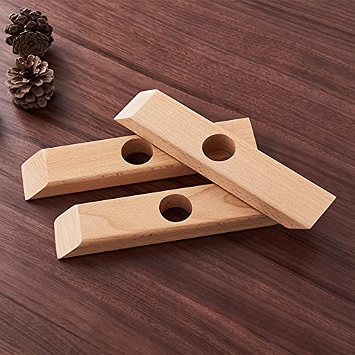 Wll-Dp Creative Beech Wood Countertop Wine Rack, Freestanding Wine Holder Wine Storage Shelf, For Kitchen Pantry Tabletop Cabinet Bar Dining Room #TOP5