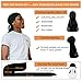 Himoswis 360 Wave Kit: Hair Brush, Silk Durags, Crown Patch for Men's Hair Waves