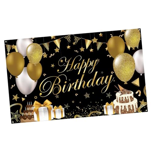 1pezzi Banner Decorativo Per Compleanno e Striscione Appeso Per Sfondo Fotografico Per Decorazione Per Ed