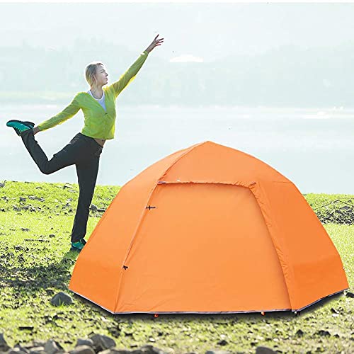 Tente de camping imperméable 3-4 personnes automatique et pliante pour extérieur