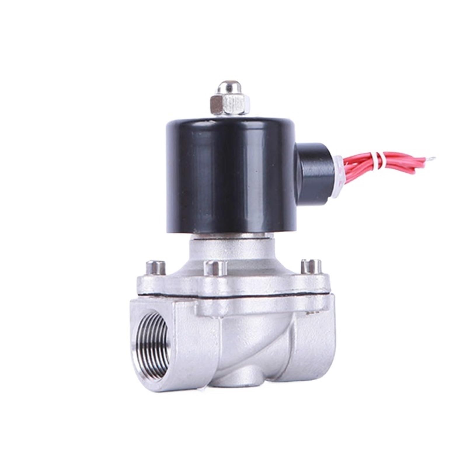 Uyqukggpsn 2W-15B Nbr Solenoid Valve Stainless Steel Direct Acting Normally Closed(,Bsp_110vac)