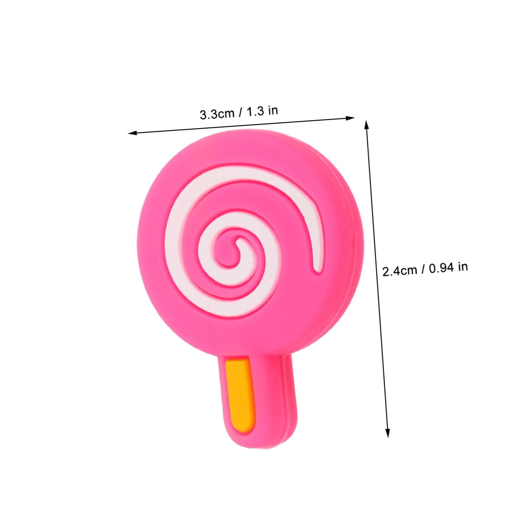 Hemoton 4 Pack Lollipop Tennis Racket Dampeners Silicone Vibration Absorbers for Comfortable Play Fits All Brands