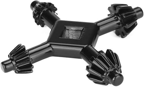 Miniatura 5 de Llave de mandril 4 en 1, taladros de acero multifuncionales, herramienta de perforación de mano, peso ligero y conveniente, adecuado para la mayoría