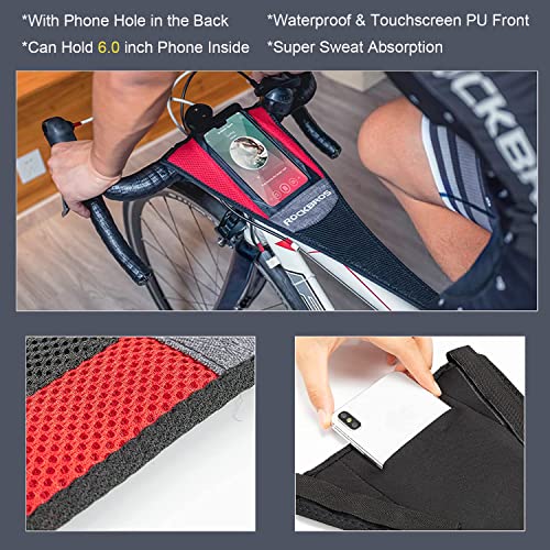 COZOME Maille de Sueur de vélo, Accessoires de Home Trainer, Protecteur de Cadre de vélo, capteur d'absorption de Sueur - Image 3