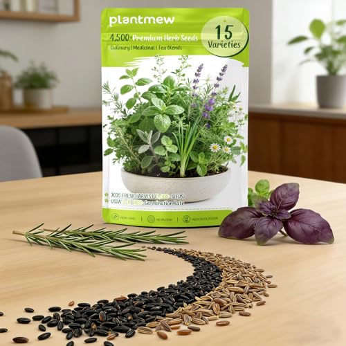 20% Off Herb Seeds 15-Pack - 4,500+ Non-GMO Heirloom Seeds - Image 3