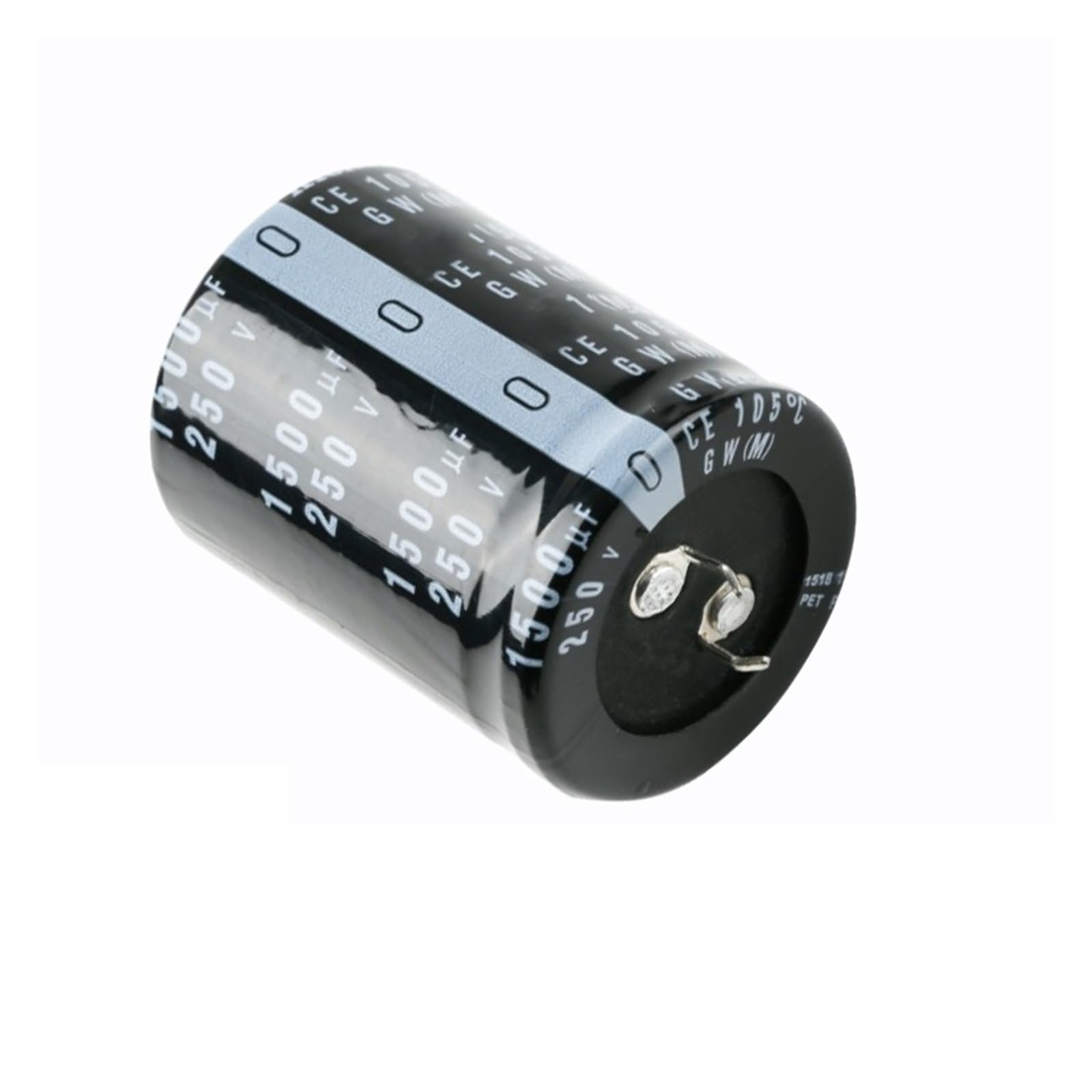 Condensateur 250v 1500uf électrolytique aluminium 1500 MFD pour réparation électronique 35x50