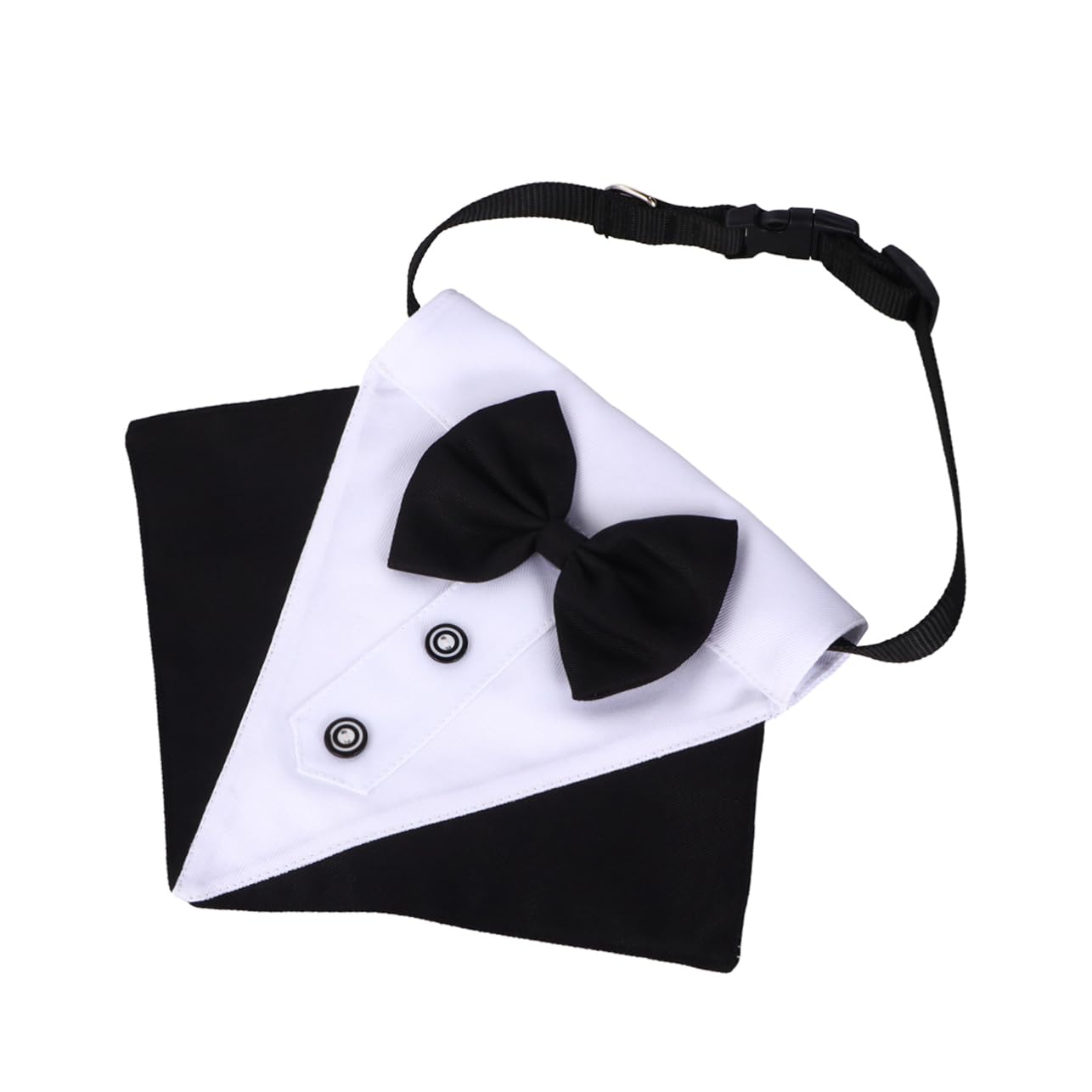 Beaupretty 3ensembles Bandana Triangulaire pour Chien Écharpe Stylée avec Nœud pour Événements Extérieurs Et Fêtes