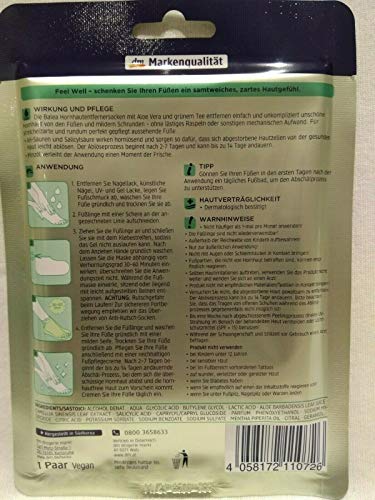 Balea Feel Well 1 paar (2 stuks) eeltverwijdersokken - Image 3