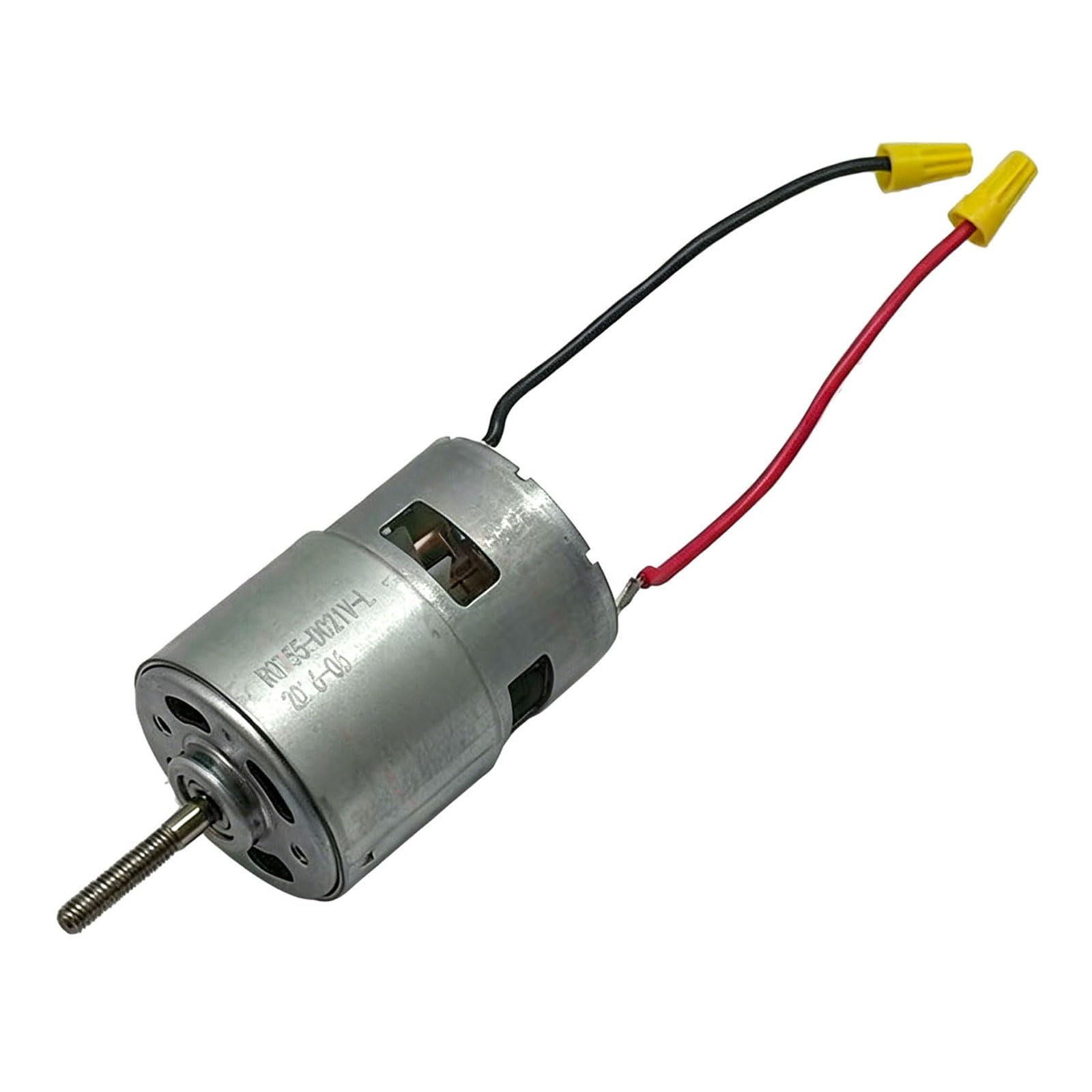 Limtula Brush Cutter Motor Replacement 755 Motor 21V, 99 Mm Body Length Repair Part With Prewired Wire Setup, Iron Housing