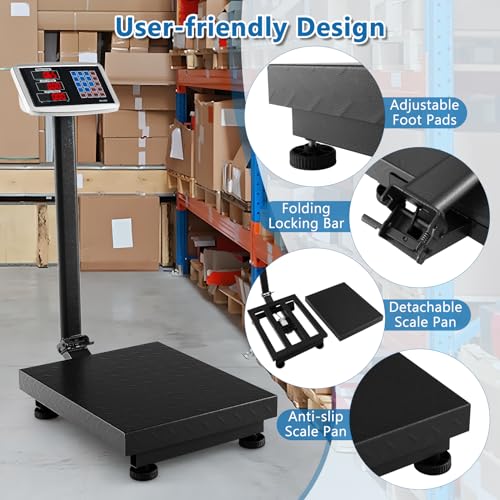 Báscula Digital Comercial S AFSTAR Plataforma 660 Lbs miniatura 6