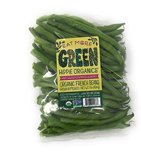 HIPPIE ORGANICS Organic French Beans, 16 OZ