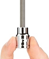 Vista 6 de TEKTON 3/8 Pulgada de transmisión Largo Torx Juego de llaves de punta de estrella, 12 piezas (T10-T60) SHB91305