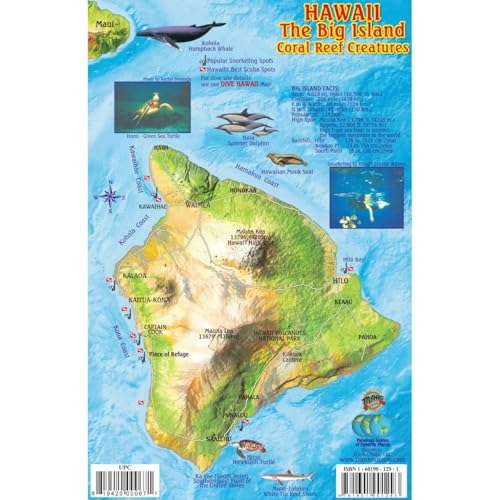Franko Maps Hawaii Reef Creatures Fish ID for Scuba Divers and Snorkelers