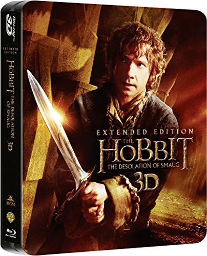 The Hobbit: The Desolation Of Smaug - Extended Edition Steelbook [Blu-ray 3D + Blu-ray]