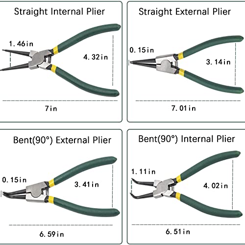 Generic LH4S 4 Pcs Snap Ring Pliers Set thumb #3