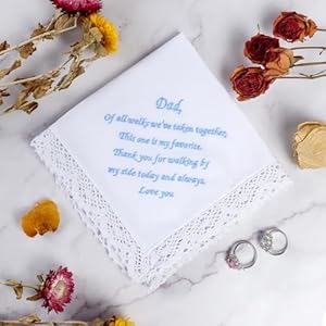 Wedding handkerchiefs something blue for bride mother of the bride gifts embroidered lace keepsake bridal hankies  urban country home decor