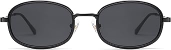 Retro Oval Sunglasses for Women Men Trendy Large Round Y2k Sunnies AP3681