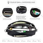 POIUGOYA-Small-Crossbody-Bags-for-Women-Leather-Womens-Shoulder-Purses-and-HandbagsFour-Zip-Camera-Purse-with-Wide-Strap