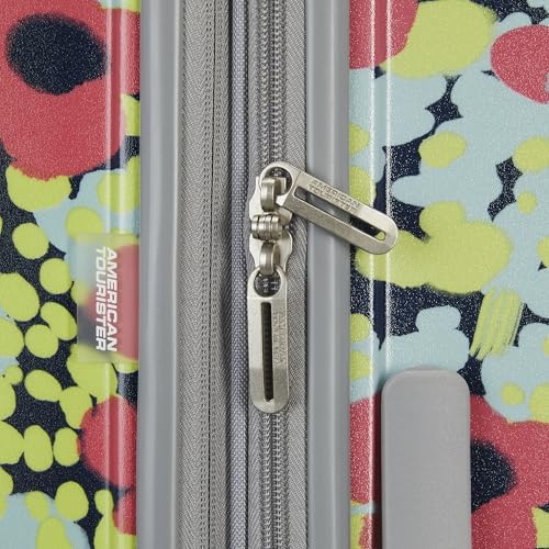Image of American Tourister Moonlight II Hardside Expandable Luggage with Spinner Wheels, Poppy Pattern, 2-Piece Set (20 /28)