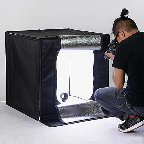 image for Fotodiox Pro LED 28x28 Studio-in-a-Box for Table Top Photography - Inc