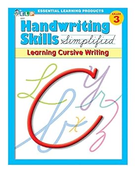 Paperback Handwriting Skills Simplified: Learning Cursive Writing, Level C (Grade 3) Book