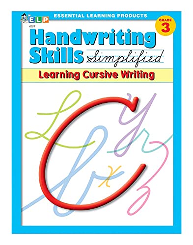 Handwriting Skills Simplified: Learning Cursive Writing, Level C (Grade 3)