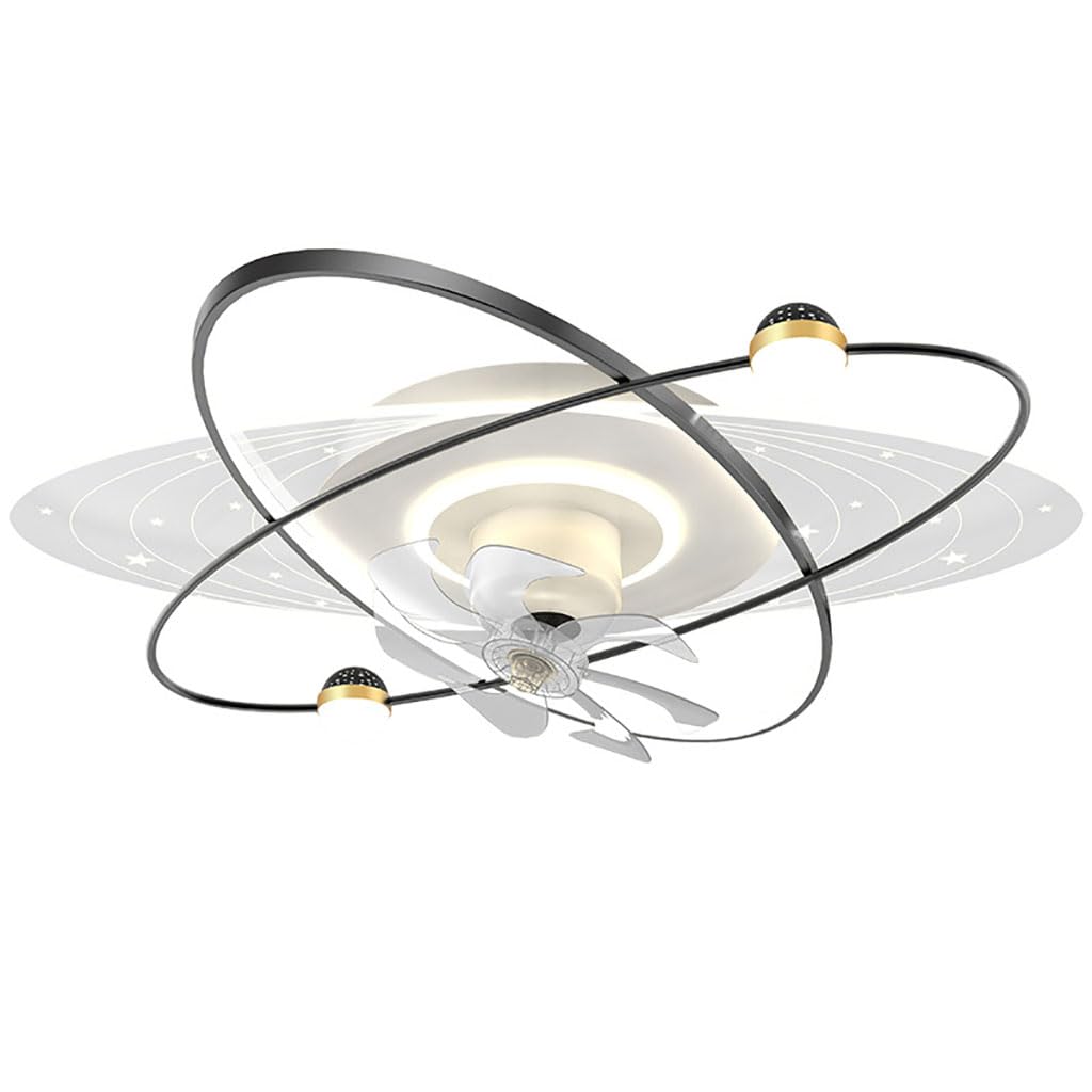 HXYSXHJUO Fan Light Ceiling 360 Degree Rotating All in one