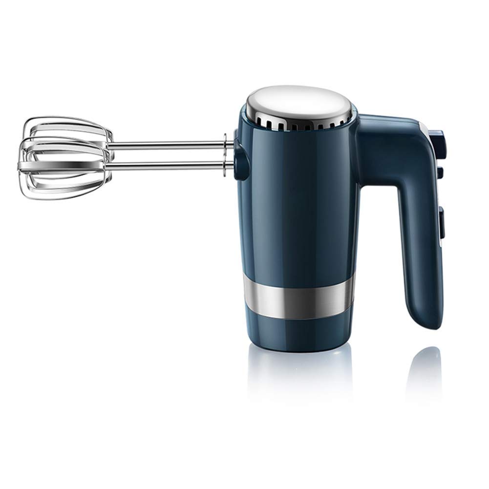 Frusta a Mano elettrica Professionale da 300 W Frusta a Mano Potente a 10 velocità per Cottura da Cucina, Uova, fruste e Ganci per Impasto, Blu