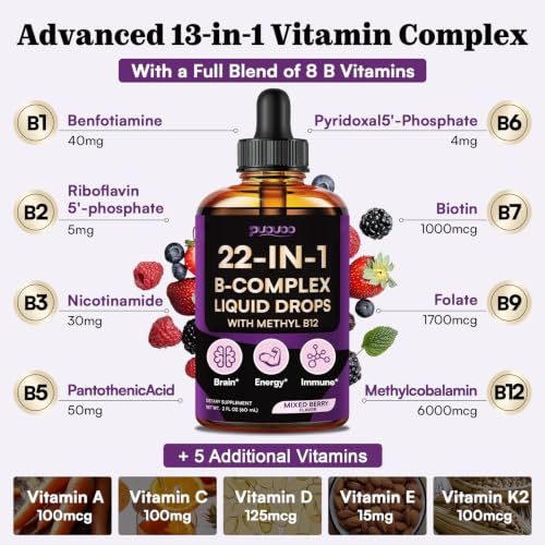 Puouoo Vitamin B Complex Liquid Drops