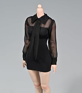 1/6 Scale Female Clothes,Female Dress Long Skirt Clothes for 12inch PH TBL JO Action Figure Body (K)