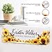 Custom Name Plate for Desk - Acrylic Desk Accessories Name Plate Personalized - Office Personalized Gifts for Coworkers Boss Lady Nurse Social Worker Employee Appreciation Gifts (Yellow)