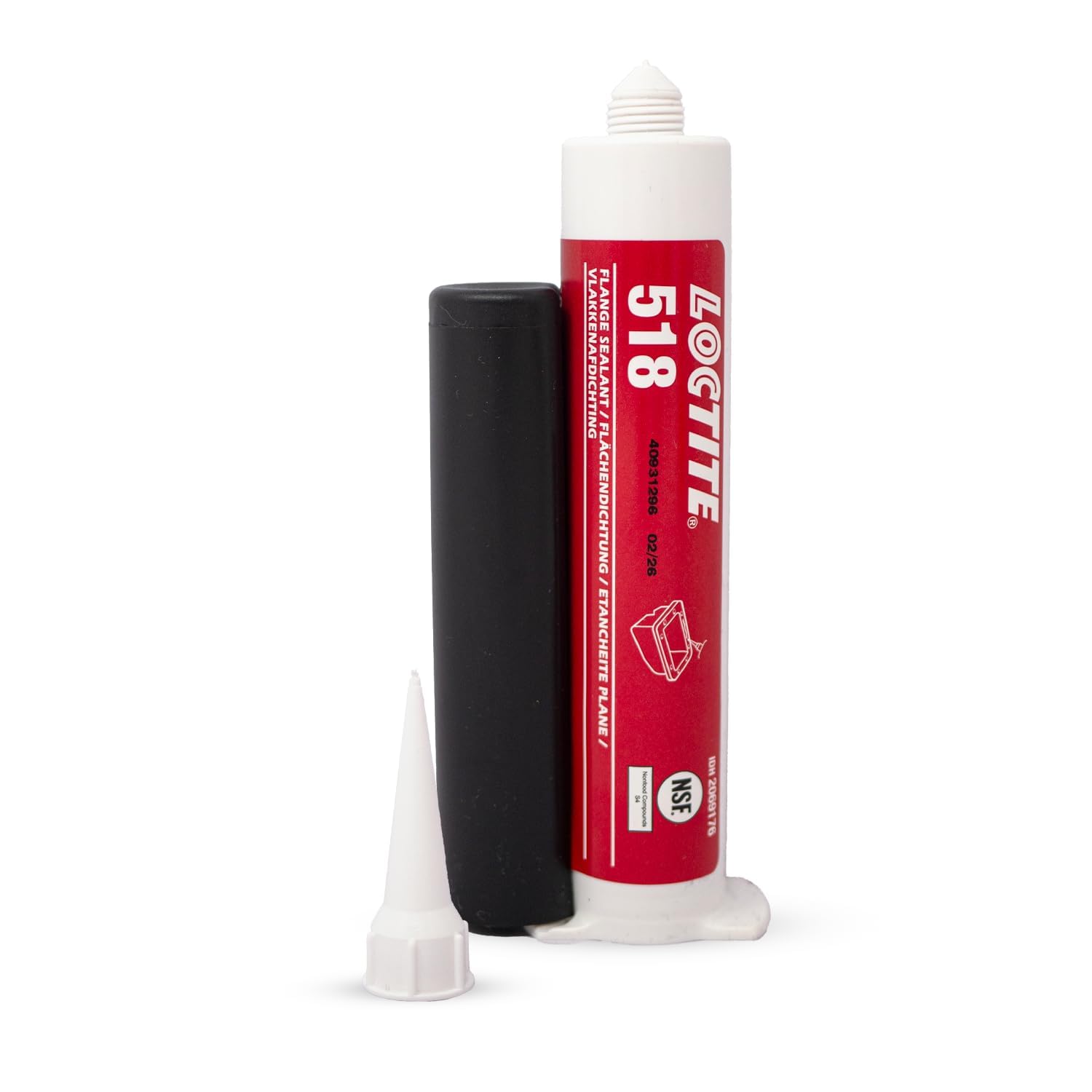 LOCTITE® 518 50 ml Cartouche standard – Joint d'Étanchéité Anaérobie – Pour Surfaces Métalliques – Résistance aux Fluides – Idéal pour Applications Automobiles et Industrielles