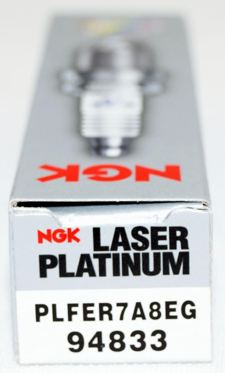 NGK Set of 4 Laser Platinum Spark Plugs Gap 0.032 Compatible with Audi Volkswagen L4 (4 Pack)