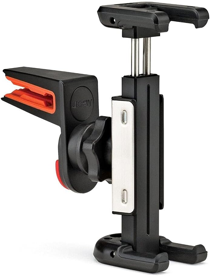 GripTight Auto Vent Clip XL From Joby - Quickly and Discreetly Attach Your Large Cellphone To The Vents In Any Car