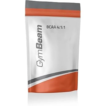 GymBeam BCAA Powder 411 Instant - Amino Acids Powder with Essential Amino Acids Leucine Isoleucine and Valine Well Soluble Strength and Endurance Sports Drink - Mango Passion Fruit 250 g