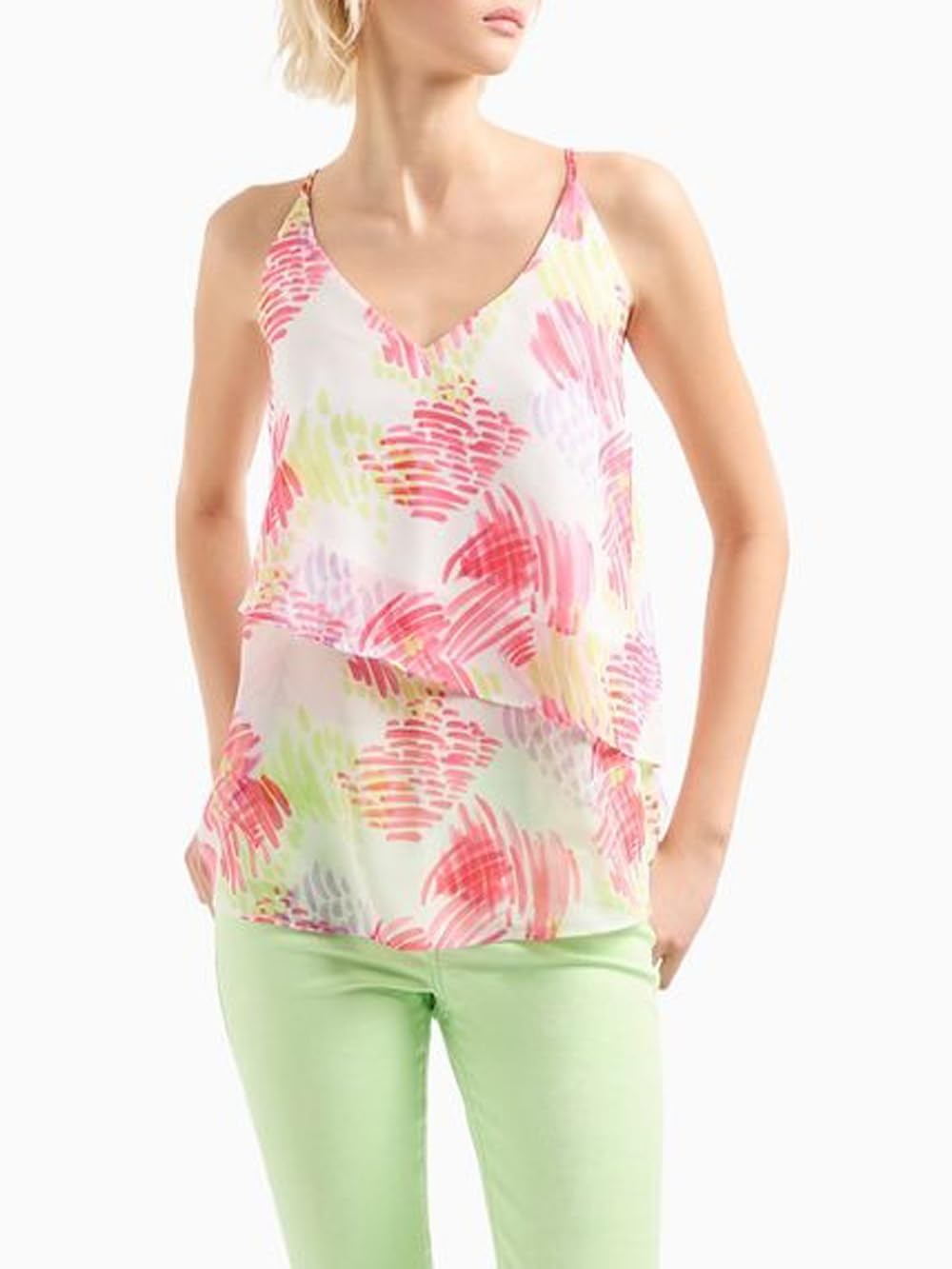 Armani Exchange Top Mujer 3DYH24 Multicolor 3DYH24