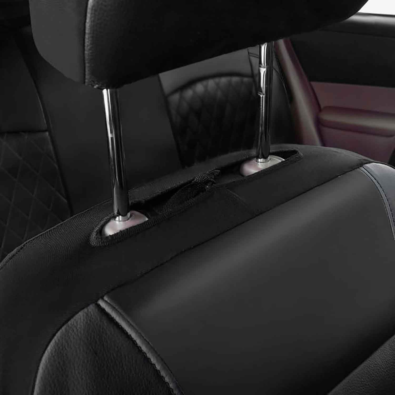 Housse de Siege Auto Avant pour Ford Ranger Double Cab 2006-2024