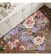 Kitchen Rugs - Kitchen Rugs Sets Of 3, Nappa Leather Kitchen Rug Honeycomb Beige Kitchen Rug Kitchen Entryway Bathroom Room 17 3 X30 17 3 X47 17 3 X59 - View #4