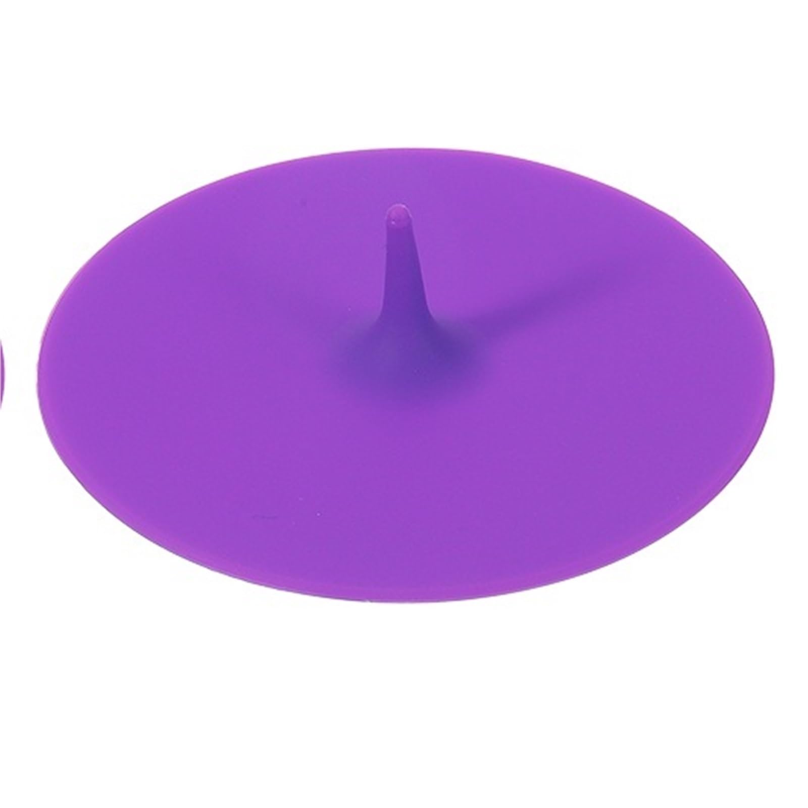 5Pcs Silicone Cup Covers Teardrop Universal Lids Reusable Drinking Hot Cold Beverages For Mugs Tea Cups Coffee for Coffee, Mug(Purple)