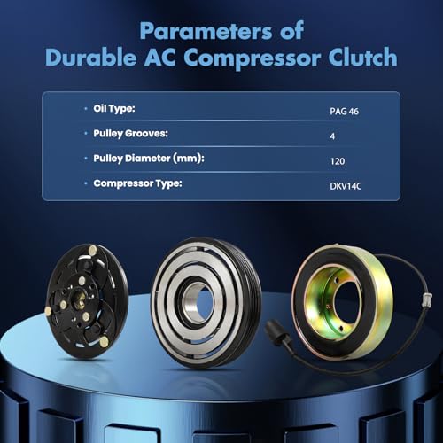 Image of ECCPP A /C Compressor Clutch 1997-2001 for Nissan for Altima 2.4L AC Clutch
