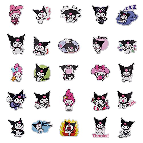 OSDUE 100 Stuks Waterdichte Waterflesstickers, Leuke Cartoonstickers, Leuke Trendy Esthetische Stickers VoorLaptop Auto… - Image 3