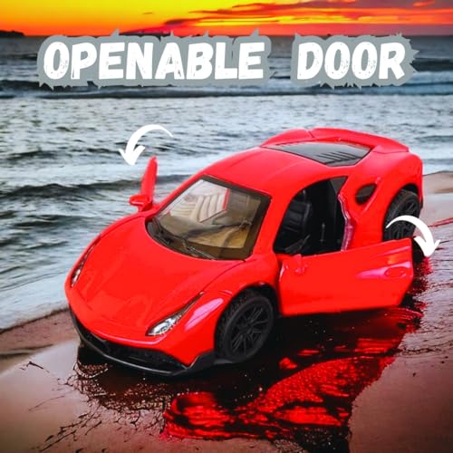 Image of PLUSPOINT Diecast Metal Toy car Pull Back Racers Alloy Die Cast Racing Cars for Kids High Speed Alloy Toy Car Play for Children Best Gifts Toys for Boys