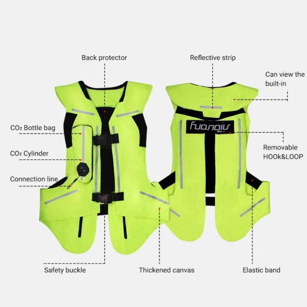 Amazon.co.jp: オートバイ用転倒防止エアバッグベスト